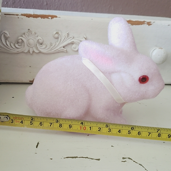 Vtg Fuzzy Bunny Rabbit - Picture 6 of 6